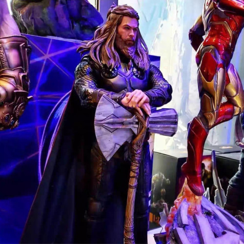 熱火GK原膜復刻非巴西廠Iron 復仇者聯盟 雷神 雕像模型手辦 熱火GK原膜復刻非巴西廠Iron 復仇者聯盟 雷神 雕像模型手辦