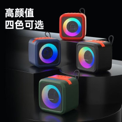 X911藍牙音箱低音砲戶外車用大功率家用高顔值氛圍燈桌面迷你音響