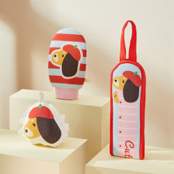 搓澡巾無痛下泥洗澡搓泥神器浴花球搓背手套背部不求人神器沐浴球