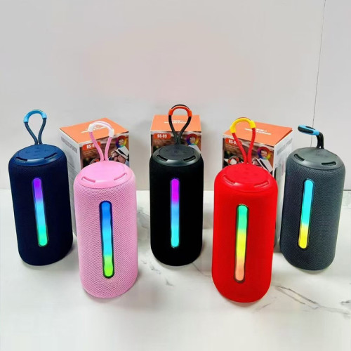 新款藍牙音箱高音質重低音砲迷你小型戶外可攜式家用氛圍感桌面音響 新款藍牙音箱高音質重低音砲迷你小型戶外可攜式家用氛圍感桌面音響