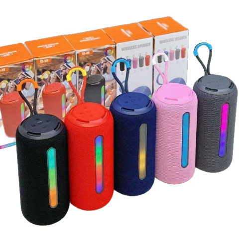 新款藍牙音箱高音質重低音砲迷你小型戶外可攜式家用氛圍感桌面音響 新款藍牙音箱高音質重低音砲迷你小型戶外可攜式家用氛圍感桌面音響