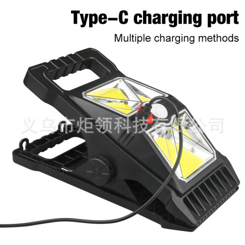 新款太陽能夾子燈人體感應壁燈家用庭院燈多功能可攜式露營燈 新款太陽能夾子燈人體感應壁燈家用庭院燈多功能可攜式露營燈