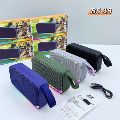 BS16新款藍牙音箱低音砲戶外大音量車用家用高顔值氛圍燈桌面音響 BS16新款藍牙音箱低音砲戶外大音量車用家用高顔值氛圍燈桌面音響