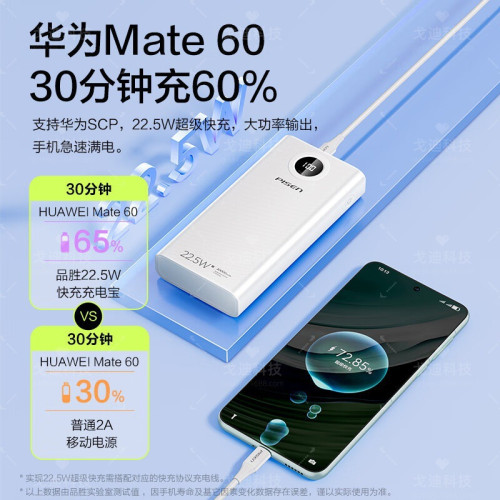 【3C認証】品勝充電寶20000安培22.5W雙向PD快充大容量適用蘋果16 【3C認証】品勝充電寶20000安培22.5W雙向PD快充大容量適用蘋果16