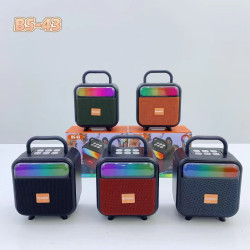 2025新款無線藍牙音箱 桌面迷你藍牙音響 氛圍燈低音砲藍牙小音響