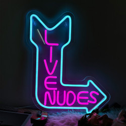 strippers俱樂部箭頭霓虹燈男士洞穴酒吧led裝飾燈牌字母發光字