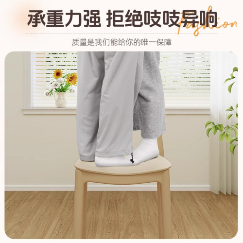 家用加厚塑膠餐椅餐桌休閒吃飯椅子網紅現代簡約餐廳商用凳子靠背 家用加厚塑膠餐椅餐桌休閒吃飯椅子網紅現代簡約餐廳商用凳子靠背