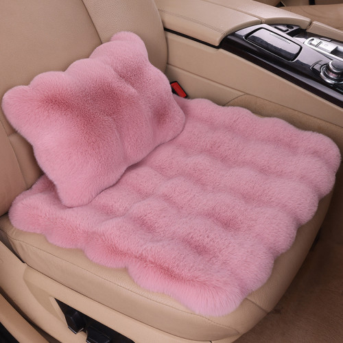 泡泡絨汽車坐墊冬季毛絨座墊單片靠背腰枕頭枕配套座套 泡泡絨汽車坐墊冬季毛絨座墊單片靠背腰枕頭枕配套座套