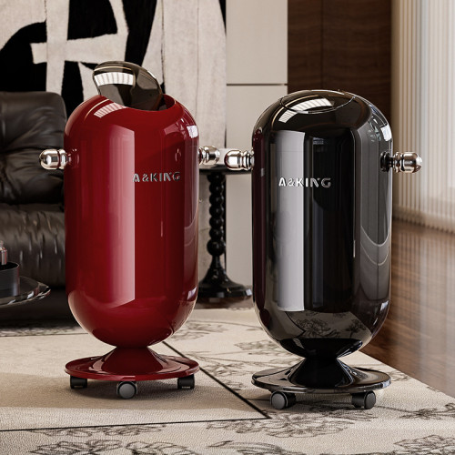 垃圾桶家用高級感帶蓋客廳廚房大號大容量輕奢高顔值不彎腰高腳筒 垃圾桶家用高級感帶蓋客廳廚房大號大容量輕奢高顔值不彎腰高腳筒