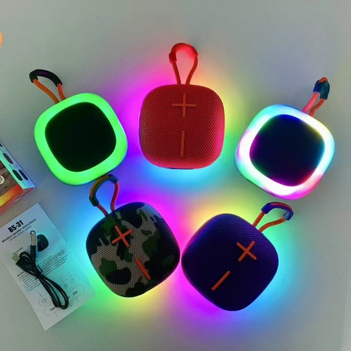 氛圍燈新款藍牙音箱戶外小鋼砲藍牙音響低音砲藍牙小音箱 氛圍燈新款藍牙音箱戶外小鋼砲藍牙音響低音砲藍牙小音箱