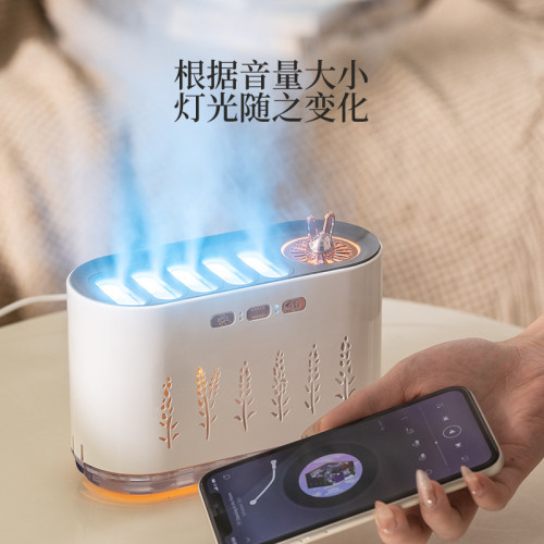 2025新款拾音七彩動感香薰機加溼器高顔值靜音家用臥室內桌面迷你 2025新款拾音七彩動感香薰機加溼器高顔值靜音家用臥室內桌面迷你