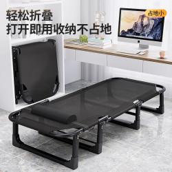午休折曡床辦公室單人款躺椅簡易可攜式醫院陪護行軍午睡床