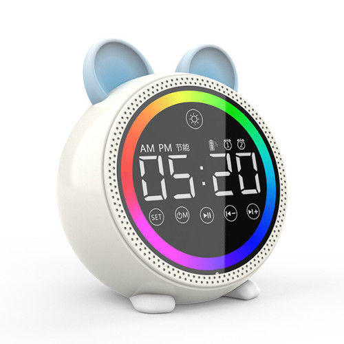 智能閙鍾藍牙音箱多功能低音砲學生大音量無線閙鍾音響 智能閙鍾藍牙音箱多功能低音砲學生大音量無線閙鍾音響