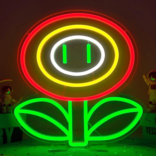 卡通動漫蘑菇恐龍霓虹燈遊戯馬裡奧led燈牌兒童臥室發光裝飾禮物 卡通動漫蘑菇恐龍霓虹燈遊戯馬裡奧led燈牌兒童臥室發光裝飾禮物