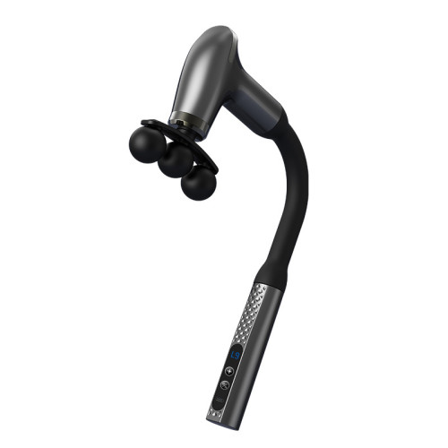 L型彎鉤筋膜槍電動按摩肌肉放松器健身加長捶背靜音液晶多檔 L型彎鉤筋膜槍電動按摩肌肉放松器健身加長捶背靜音液晶多檔