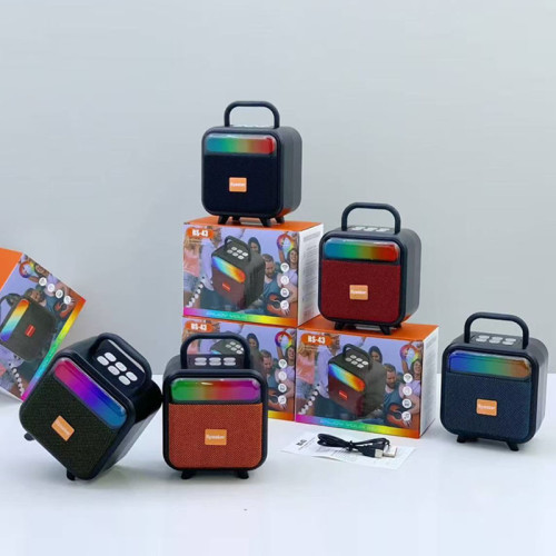 新款BS-43藍牙音箱氛圍燈戶外可攜式迷你家用桌面低音砲音響 新款BS-43藍牙音箱氛圍燈戶外可攜式迷你家用桌面低音砲音響