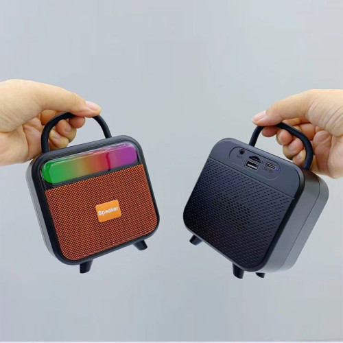 新款BS-43藍牙音箱氛圍燈戶外可攜式迷你家用桌面低音砲音響 新款BS-43藍牙音箱氛圍燈戶外可攜式迷你家用桌面低音砲音響