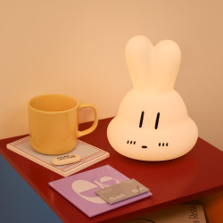 咕卡兔夜燈爆款矽膠拍拍燈臥室床頭睡眠燈桌面擺件充電小夜燈