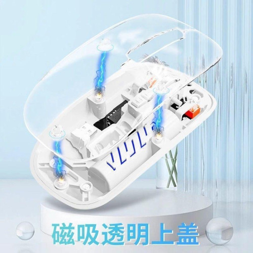適用華爲小米無線藍牙雙模5.0靜音2.4g充電滑鼠1 適用華爲小米無線藍牙雙模5.0靜音2.4g充電滑鼠1