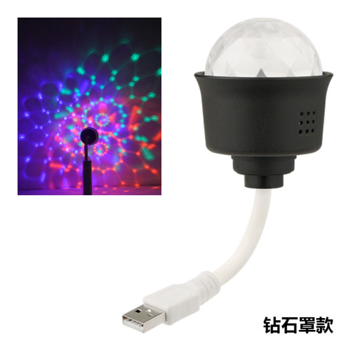 LEDUSB小夜燈音樂節奏氛圍燈聲控閃爍節日喜慶聖誕裝飾迷你氛圍燈 LEDUSB小夜燈音樂節奏氛圍燈聲控閃爍節日喜慶聖誕裝飾迷你氛圍燈