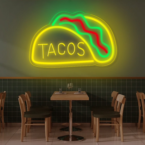 披薩漢堡造型霓虹燈餐飲快餐裝飾塔可熱狗USB氛圍燈裝飾壁燈 披薩漢堡造型霓虹燈餐飲快餐裝飾塔可熱狗USB氛圍燈裝飾壁燈