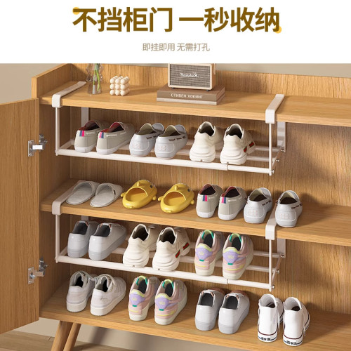 衣櫃分層隔板收納神器櫃子櫥櫃內伸縮置物架衣櫥碳鋼隔斷分層架子 衣櫃分層隔板收納神器櫃子櫥櫃內伸縮置物架衣櫥碳鋼隔斷分層架子