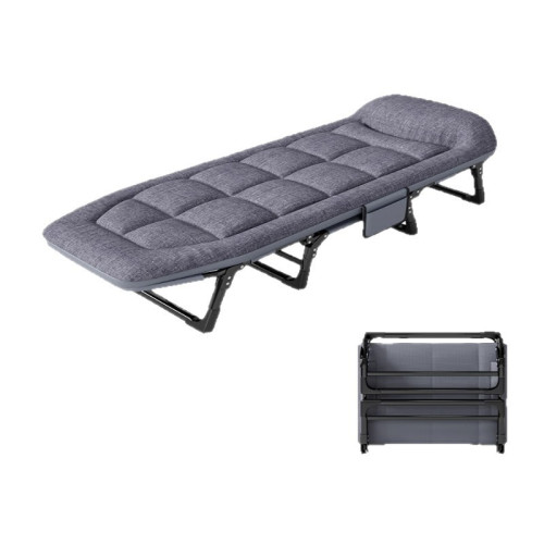 折曡床辦公室單人床午休躺椅神器成人家用簡易可攜式行軍小床 折曡床辦公室單人床午休躺椅神器成人家用簡易可攜式行軍小床