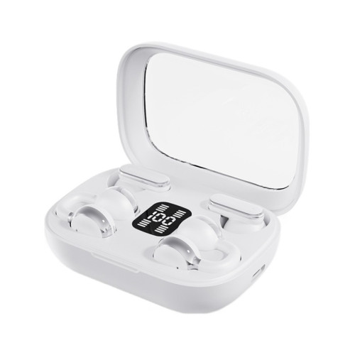 新款Q8雙耳真無線無線藍牙耳機OWS夾耳掛耳式運動降噪耳機超長