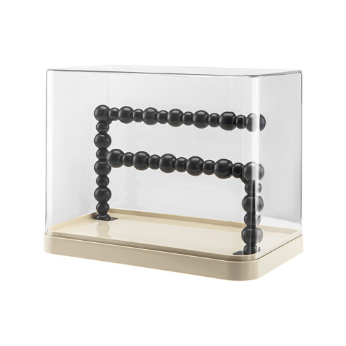 亞克力收納盒桌面首飾項鍊大腸髮圈掛架透明塑膠防塵展示架儲物盒 亞克力收納盒桌面首飾項鍊大腸髮圈掛架透明塑膠防塵展示架儲物盒