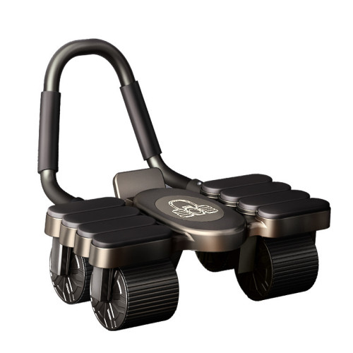 新款六輪健腹輪可攜式居家腹肌輪肘撐智能自動迴彈練腹肌健身器材 新款六輪健腹輪可攜式居家腹肌輪肘撐智能自動迴彈練腹肌健身器材