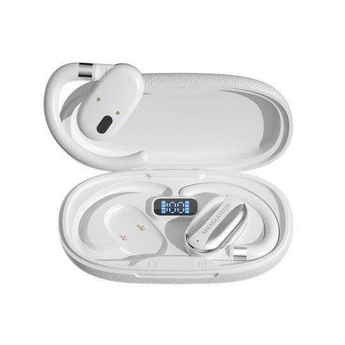 新款藍牙耳機無線不入耳可旋轉掛耳式超長續航跑步運動高音質低延