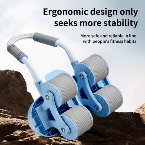 新款四輪健腹輪肘撐智能計時手機支架自動迴彈平板支撐卷腹器 新款四輪健腹輪肘撐智能計時手機支架自動迴彈平板支撐卷腹器