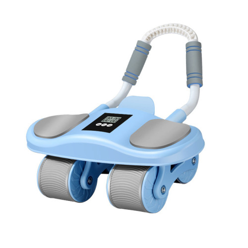 新款四輪健腹輪肘撐智能計時手機支架自動迴彈平板支撐卷腹器 新款四輪健腹輪肘撐智能計時手機支架自動迴彈平板支撐卷腹器