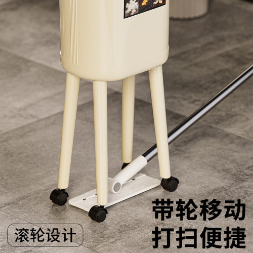 高顔值垃圾桶家用帶蓋客廳臥室廚房高級感大號大容量不彎腰高腳筒 高顔值垃圾桶家用帶蓋客廳臥室廚房高級感大號大容量不彎腰高腳筒