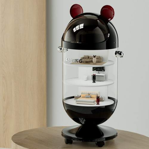 垃圾桶家用高級感帶蓋客廳廚房大號大容量可愛高顔值不彎腰高腳筒 垃圾桶家用高級感帶蓋客廳廚房大號大容量可愛高顔值不彎腰高腳筒