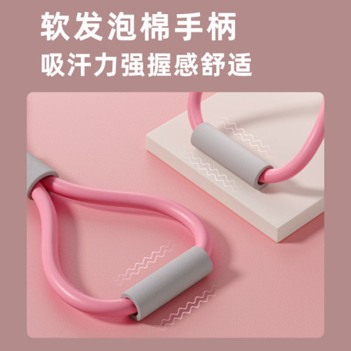 新款家用健身拉力繩八字拉力器男女神器肩頸拉伸運動器材高彈力
