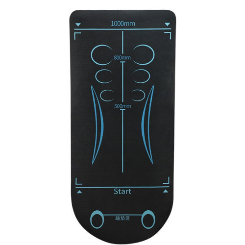 健腹輪專用墊減震靜音加大加寬加厚平衡墊家用健身運動防滑瑜珈墊 健腹輪專用墊減震靜音加大加寬加厚平衡墊家用健身運動防滑瑜珈墊