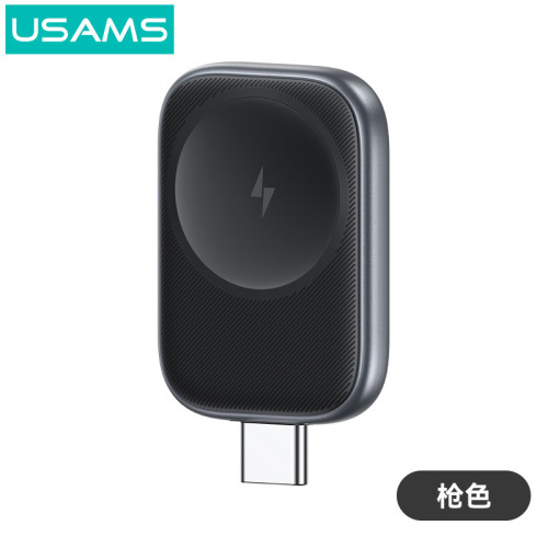 USAMS適用蘋果手錶充電器iWatch蘋果手錶無線充電器磁吸充電線 USAMS適用蘋果手錶充電器iWatch蘋果手錶無線充電器磁吸充電線