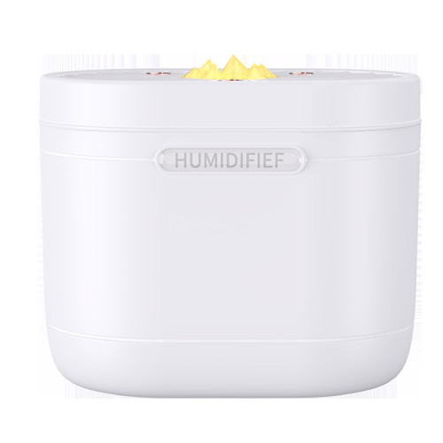 新款創意三噴火山香薰機大容量迷你加溼器家用桌面七彩火焰加溼器 新款創意三噴火山香薰機大容量迷你加溼器家用桌面七彩火焰加溼器