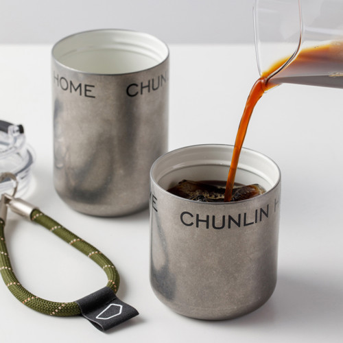 不鏽鋼咖啡杯外出攜帶女士個人保溫陶瓷輕奢水杯 不鏽鋼咖啡杯外出攜帶女士個人保溫陶瓷輕奢水杯