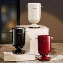 垃圾桶家用高級感帶蓋客廳廚房大號大容量輕奢高顔值不彎腰帶輪子