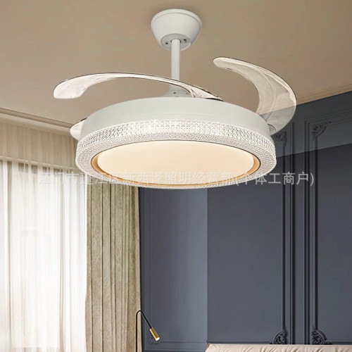 隱形吊扇燈臥室現代簡約客廳燈具飾餐廳吸頂隱形風扇燈家裝 隱形吊扇燈臥室現代簡約客廳燈具飾餐廳吸頂隱形風扇燈家裝