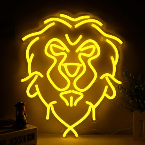 魔獸部落標志霓虹燈牌亞克力LED燈USB供電聯盟發光標志電競房裝飾 魔獸部落標志霓虹燈牌亞克力LED燈USB供電聯盟發光標志電競房裝飾