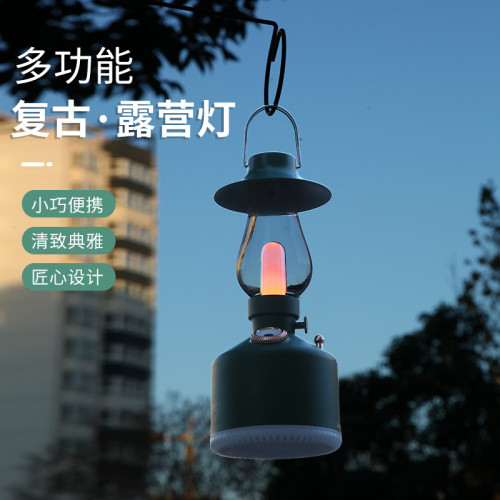 新款復古煤油台燈無線加溼器臥室桌面家用戶外可攜式露營香薰機 新款復古煤油台燈無線加溼器臥室桌面家用戶外可攜式露營香薰機