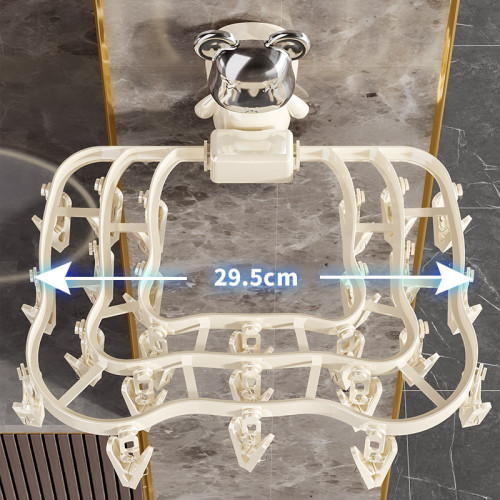 襪子晾曬架家用陽台收納神器多功能內衣內褲防風可折曡多夾晾衣架 襪子晾曬架家用陽台收納神器多功能內衣內褲防風可折曡多夾晾衣架