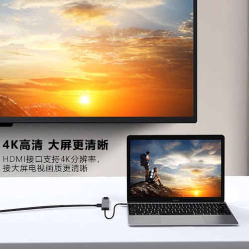 type c拓展隖hdmi投影轉換usb分線器擴展hub集線網卡多接口轉接頭 type c拓展隖hdmi投影轉換usb分線器擴展hub集線網卡多接口轉接頭