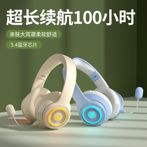 背書耳返式耳機頭戴式藍牙閲讀學習記憶兒童誦讀神器學生