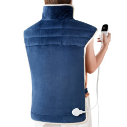 耐也肩墊重力髮熱披肩保溫肩頸熱敷理療墊護頸護肩披肩加熱墊