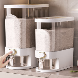 米桶家用密封防蟲防潮裝米缸儲物罐20斤高級儲糧米箱大米儲存容器