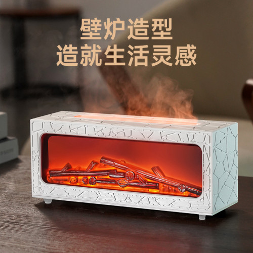 復古壁爐香薰機小型家用香薰機靜音超音波智能遙控仿真火焰香薰機 復古壁爐香薰機小型家用香薰機靜音超音波智能遙控仿真火焰香薰機